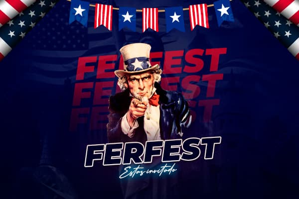 Invitación Ferfest Hero